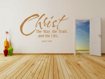 50% OFF on DeStudio DeStudio Christ The Way One Wall Stickers Size MEGA WALL STICKER Sticker