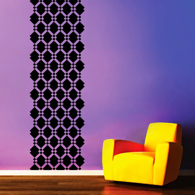 87% OFF on DeStudio DeStudio Square Diamonds Wall Stickers Size TINY WALL STICKER Sticker