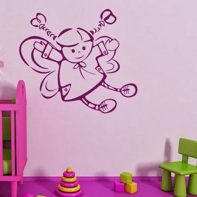 50% OFF on DeStudio DeStudio Angel Pig Tails Wings Wall Stickers Size GIANT WALL STICKER Sticker