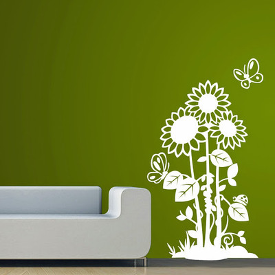 87% OFF on DeStudio Blooming Flowers One Size Tiny Wall Sticker