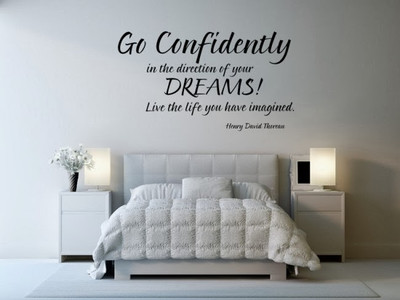 50% OFF on DeStudio DeStudio Go Confidently One Wall Stickers Size JUMBO WALL STICKER Sticker