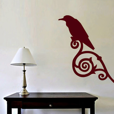 50% OFF on DeStudio DeStudio Winter Bird Two Wall Stickers Size MEGA WALL STICKER Sticker