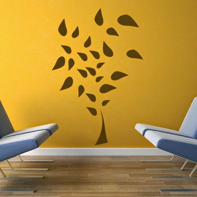 80% OFF on DeStudio Plant Leaves Nature Tree One Size Super WALL STICKER Sticker