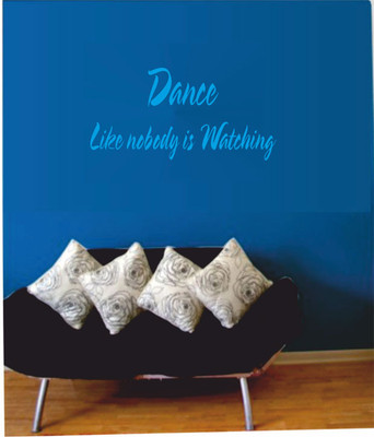 50% OFF on Ritzy Dance Like Living Room Wall Quotes Wall Decal Sticker
