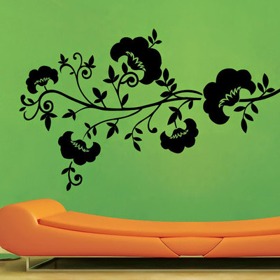 50% OFF on DeStudio DeStudio Cotton Flowers Wall Stickers Size JUMBO WALL STICKER Sticker