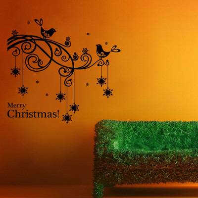 30% OFF on Creative Width Decor Christmas Chimes Vinyl Sticker Sticker Pack of 1