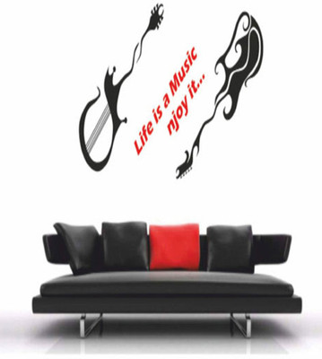 72% OFF on Ritzy Guitar & Music Living Room Wall Decal Sticker 72% OFF on Ritzy Guitar & Music Living Room Wall Decal Sticker