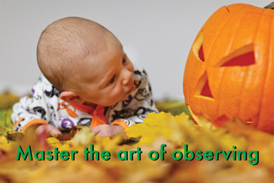 16% OFF on Adorable Baby Poster For Art Of Observing Paper Print