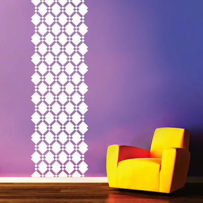 87% OFF on DeStudio DeStudio Square Diamonds One Wall Stickers Size TINY WALL STICKER Sticker