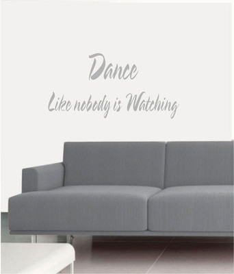 50% OFF on Ritzy Dance Like Living Room Wall Quotes Wall Decal Sticker