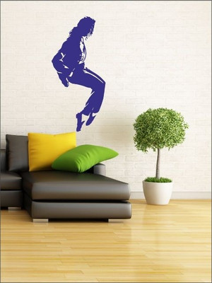 85% OFF on Wall1ders Dancing MJ PVC Vinyl Sticker Sticker Pack of 1