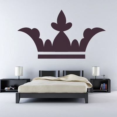50% OFF on DeStudio DeStudio Arthur King Crown Wall Stickers Size MEGA WALL STICKER Sticker
