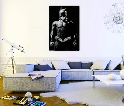 25% OFF on Posterboy Batman Black Peel and Stick Wall Decal Vinyl Sticker Pack of 1
