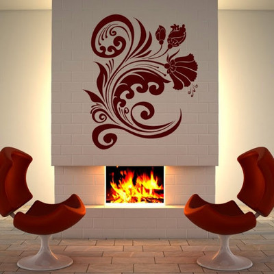 75% OFF on DeStudio Flower Wave One Size Small Wall Sticker 75% OFF on DeStudio Flower Wave One Size Small Wall Sticker