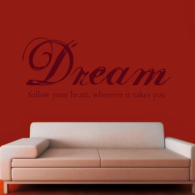 87% OFF on DeStudio Follow Your Heart Two Size Tiny Wall Sticker