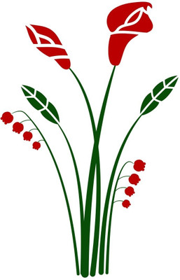 Chipakk Bunch of flowers 2 - Red Wall Decal Medium Pigmented Polyvinyl Films Imported Sticker Chipakk Bunch of flowers 2 - Red Wall Decal Medium Pigmented Polyvinyl Films Imported Sticker