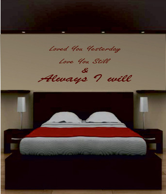 50% OFF on Ritzy Always I Will Wall Quotes Wall Decal Sticker
