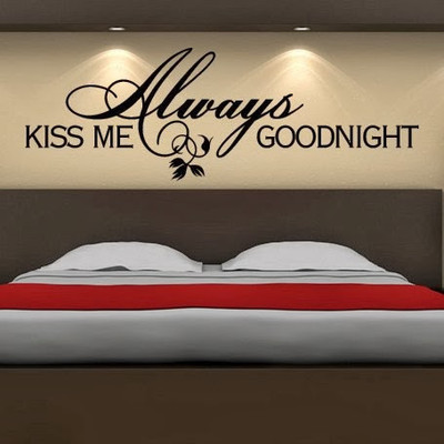 50% OFF on DeStudio DeStudio Always Kiss Me Wall Stickers Size JUMBO WALL STICKER Sticker