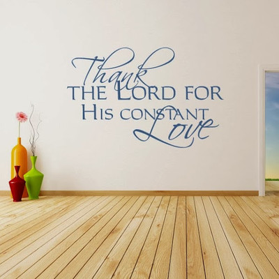50% OFF on DeStudio DeStudio Thank The Lord Wall Stickers Size MEGA WALL STICKER Sticker