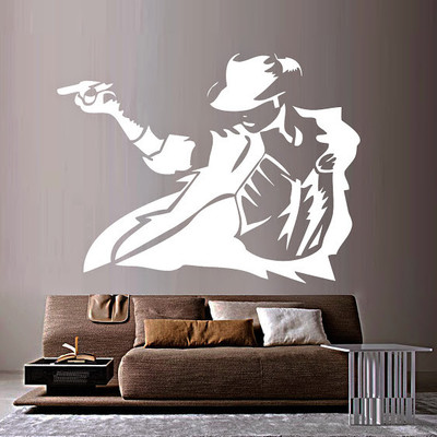 87% OFF on DeStudio Michael Jackson One Size Tiny Wall Sticker