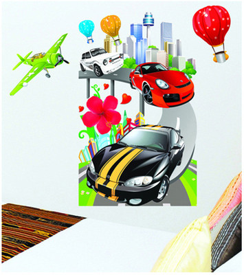 33% OFF on Pindia Racing Cars Wall Sticker 33% OFF on Pindia Racing Cars Wall Sticker