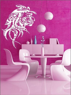 80% OFF on Wall1ders Tribal Man PVC Vinyl Sticker Sticker Pack of 1