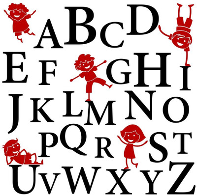 25% OFF on Chipakk ABC Educational 03 Decal Pigmented Polyvinyl Sticker