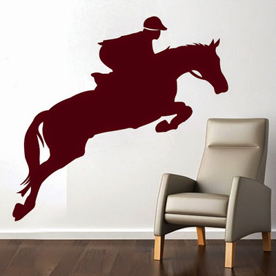 87% OFF on DeStudio Horse Riding Two Size Tiny Wall Sticker