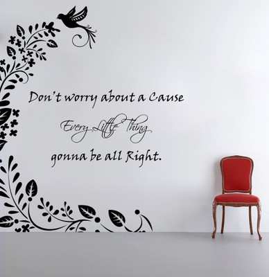 63% OFF on D��cor Kafe Decal Style Don't Worry Wall Sticker Medium Size-17*22 Inch Wall Sticker Sticker Pack of 1 63% OFF on D��cor Kafe Decal Style Don't Worry Wall Sticker Medium Size-17*22 Inch Wall Sticker Sticker Pack of 1