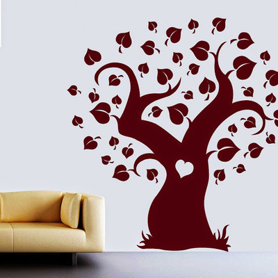 50% OFF on DeStudio DeStudio Spade Tree Two Wall Stickers Size JUMBO WALL STICKER Sticker