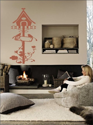 70% OFF on Wall1ders Bird House PVC Vinyl Sticker Sticker Pack of 1