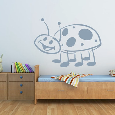 44% OFF on DeStudio Ladybug Childrens Animals Size Tiny Wall Sticker