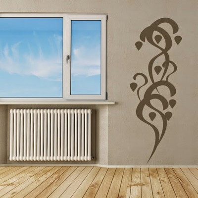 84% OFF on DeStudio Floral Pattern Flowers One Size Jumbo WALL STICKER Sticker