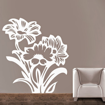 50% OFF on DeStudio DeStudio Mystique Flowers Wall Stickers Size JUMBO WALL STICKER Sticker