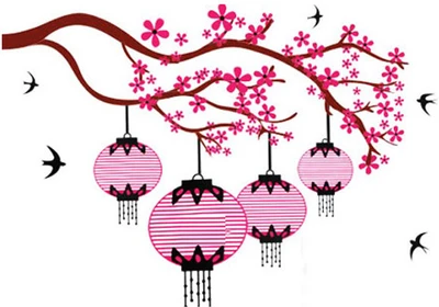 33% OFF on Pindia Lighting Tree Design Wall Sticker 33% OFF on Pindia Lighting Tree Design Wall Sticker