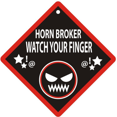 38% OFF on Shopisky Bumper PVC for Your Car Sticker