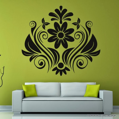 50% OFF on DeStudio DeStudio Floral Centre Wall Stickers Size GIANT WALL STICKER Sticker