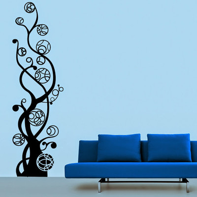 87% OFF on DeStudio DeStudio Vine Swirl Two Wall Stickers Size TINY WALL STICKER Sticker