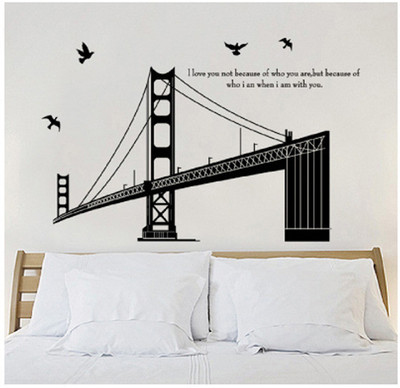 33% OFF on Pindia Bridge Design Wall Sticker 33% OFF on Pindia Bridge Design Wall Sticker
