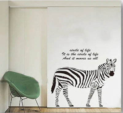 33% OFF on Pindia Beautiful Forest Zebra Design Wall Sticker 33% OFF on Pindia Beautiful Forest Zebra Design Wall Sticker