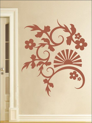 28% OFF on Wall1ders Flower Pattern 1 PVC Vinyl Sticker Sticker Pack of 1 28% OFF on Wall1ders Flower Pattern 1 PVC Vinyl Sticker Sticker Pack of 1