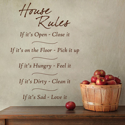 63% OFF on D��cor Kafe Decal Style House Rules Wall Art Tiny Size-12*16 Inch Wall Sticker Sticker Pack of 1 63% OFF on D��cor Kafe Decal Style House Rules Wall Art Tiny Size-12*16 Inch Wall Sticker Sticker Pack of 1