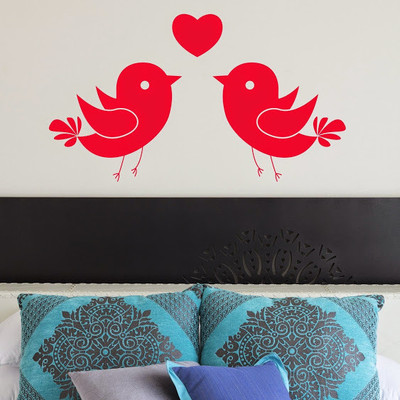 50% OFF on DeStudio Birds Love Heart Cute Animals Wall Sticker Sticker 50% OFF on DeStudio Birds Love Heart Cute Animals Wall Sticker Sticker