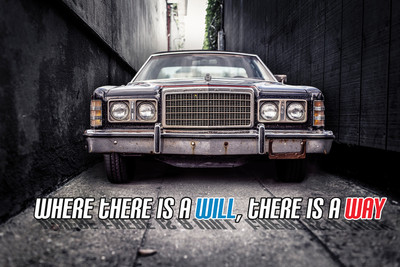 16% OFF on Where There Is A Will There Is Way Poster Paper Print
