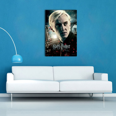 25% OFF on Posterboy Harry Potter -Draco Face Peel and Stick Wall Decal Vinyl Sticker Pack of 1