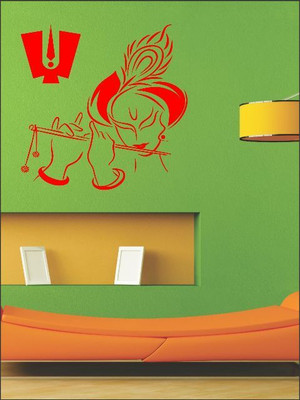 77% OFF on Wall1ders Your Krishna Bala Sticker Sticker Pack of 1