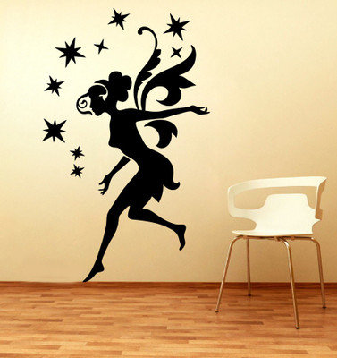 65% OFF on D��cor Kafe Decal Style Fairy Stars Wall Sticker Small Size-11*18 Inch Wall Sticker Sticker Pack of 1