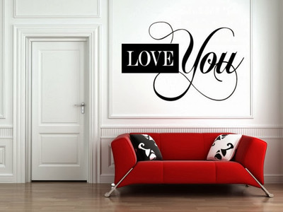50% OFF on DeStudio DeStudio Love You One Wall Stickers Size GIANT WALL STICKER Sticker