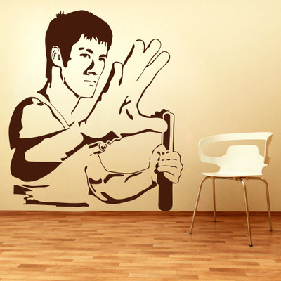 82% OFF on D��cor Kafe Decal Style Bruce Lee Wall Art Medium Size-23*27 Inch Wall Sticker Sticker Pack of 1 82% OFF on D��cor Kafe Decal Style Bruce Lee Wall Art Medium Size-23*27 Inch Wall Sticker Sticker Pack of 1