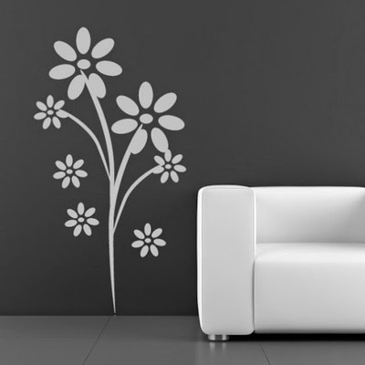 50% OFF on DeStudio Daisy Flower Size Mega Wall Sticker